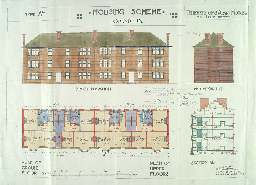 TheGlasgowStory Scotstoun Tenements