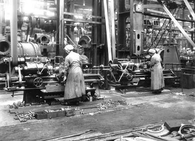 Lathes, Linthouse Shipyard, 1916