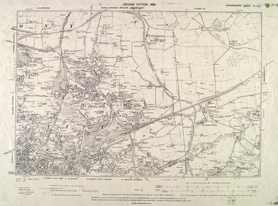 Map of Glasgow, 1896