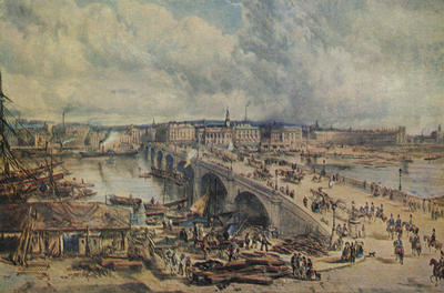 Glasgow Bridge, 1850