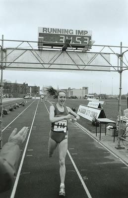 Jeanette Swanson wins East End 10k Run