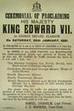 Edward VII Proclamation