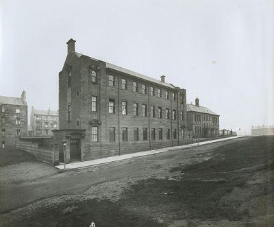 possilpark theglasgowstory public school facade western