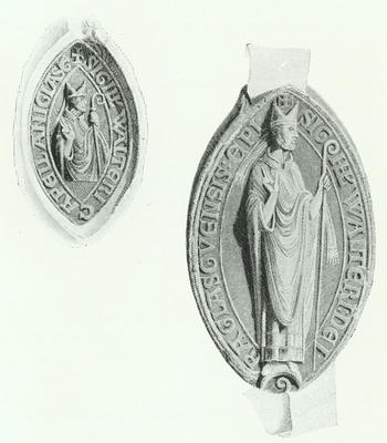 Seal of Walter, Bishop of Glasgow