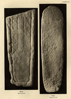 Grave slabs