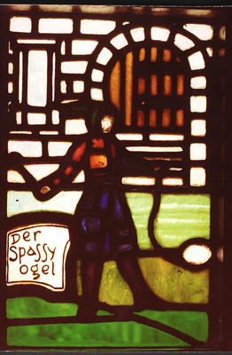 Stained glass window