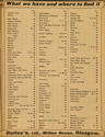 Dallas's Catalogue, 1915