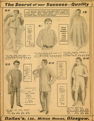 Dallas's Catalogue, 1915