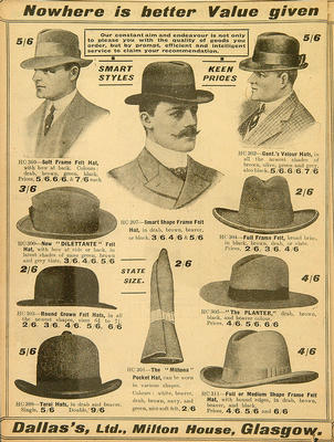 Dallas's Catalogue, 1915