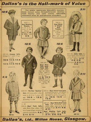 Dallas's Catalogue, 1915