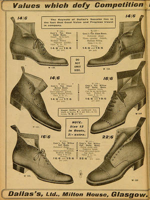 TheGlasgowStory: Dallas's Catalogue, 1915