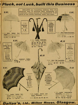 Dallas's Catalogue, 1915