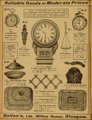 Dallas's Catalogue, 1915