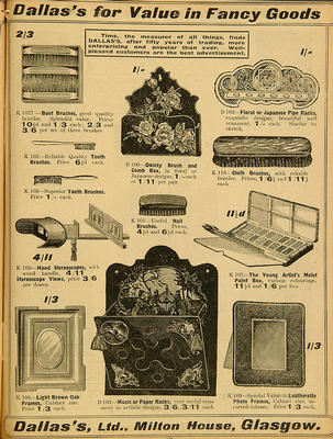 Dallas's Catalogue, 1915