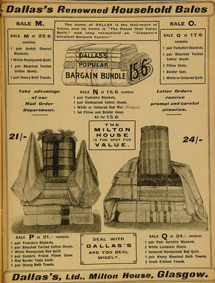 Dallas's Catalogue, 1915