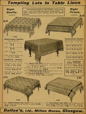 Dallas's Catalogue, 1915