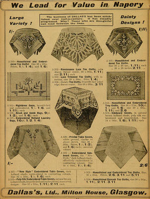 Dallas's Catalogue, 1915