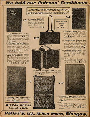 Dallas's Catalogue, 1915