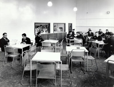 Knightswood bus depot canteen