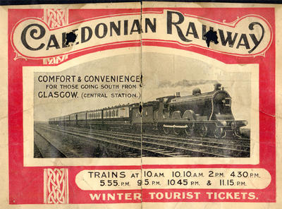 Caledonian Railway advertising
