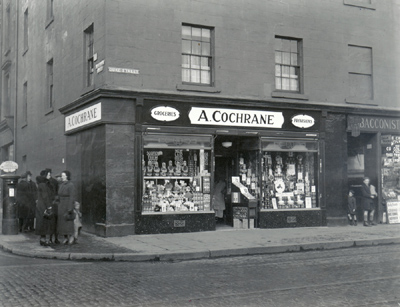 Cochrane's grocers shop