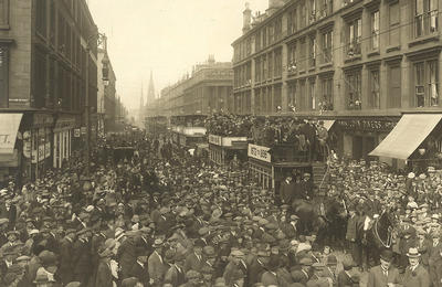 Jubilee of trams, 1922