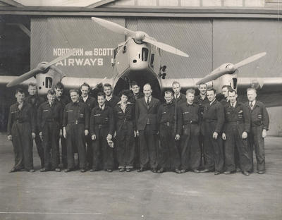 Staff at Renfrew Airport