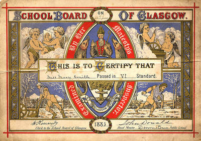 School Board Certificate