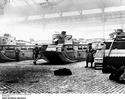 Tanks in Cattle Market, 1919