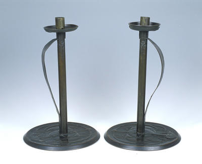 Brass candlesticks