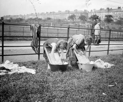 Washing on Glasgow Green