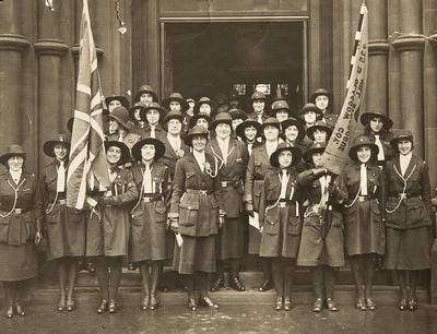 Girl Guides at Garnethill