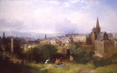 View of Glasgow and the Cathedral