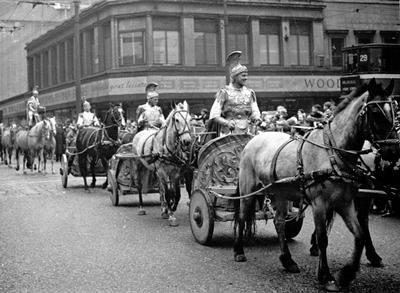 Circus Parade, 1955