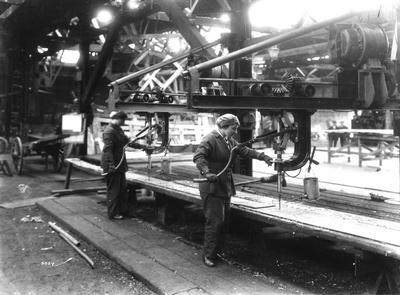 Drilling at Linthouse Shipyard